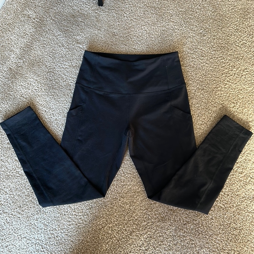Zella Line In High Waist Leggings with Pockets